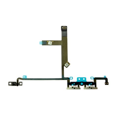 iphone xs volume button flex cable with metal bracket noopou