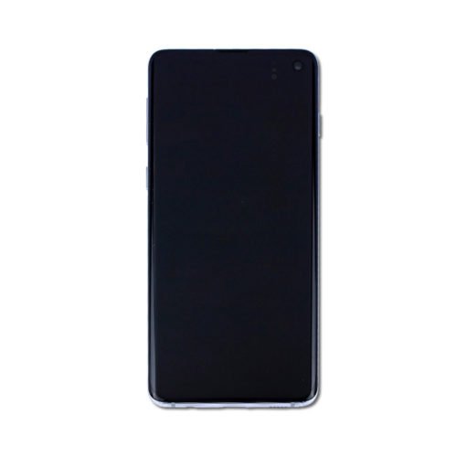 samsung galaxy s10 lcd assembly frame silver ksmhzv