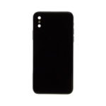 iphone xs full back housing with small parts black