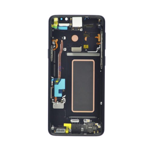 samsung galaxy s9 lcd assembly frame black 1