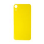iphonexr back cover large camera hole yellow