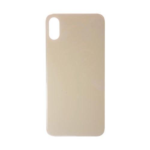 iphonexs back cover large camera hole gold