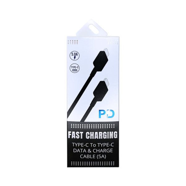 samsung type c to type c pd cable packaging black 5a 1