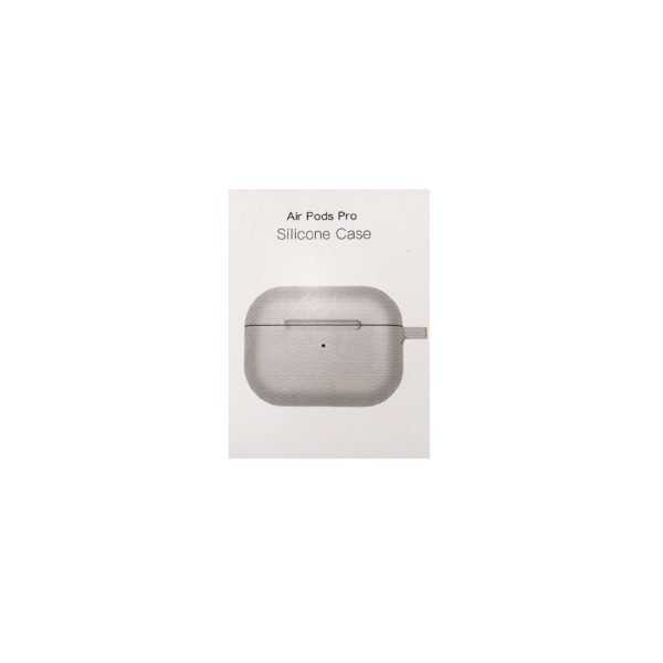 airpods pro silicone case silver
