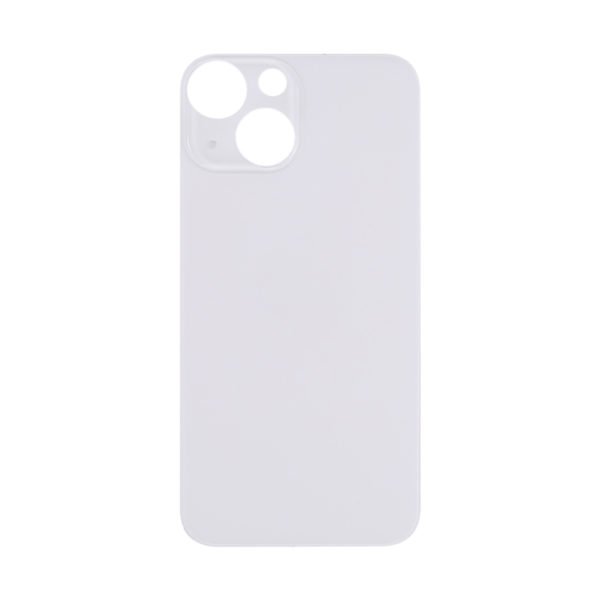 iphone13mini back cover large camera hole white