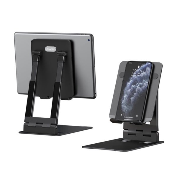 awei x23 flexible alloy holder for tablets phones