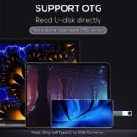 LDNIO lc140 typec male to usb female fast adapter 4