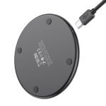 hoco cw6 pro easy 15w charging wireless fast charger black 3