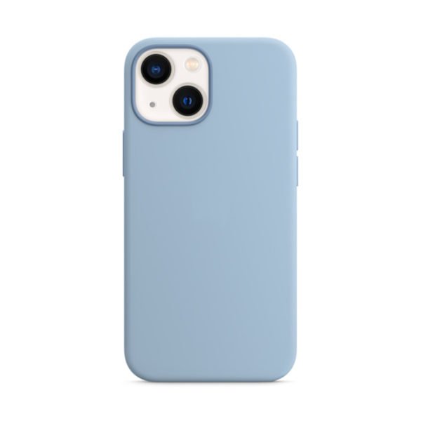 silicone case for iphone blue fog