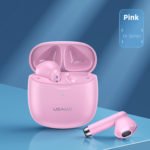 usams tws earbuds iaseries poster pink