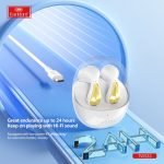 Earldom TWS33 Wireless Earphones White7