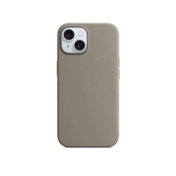 Silicone Case For iPhone 15 Clay