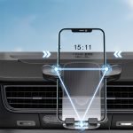 Earldom EH202 Acrylic Air Vent Car Phone Mount Black 5