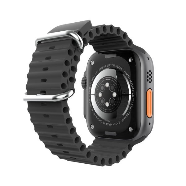 GSK9 Ultra SmartWatch (49mm) Black + Black Band 2