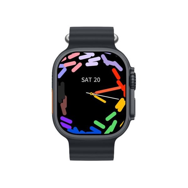 GSK9 Ultra SmartWatch (49mm) Black + Black Band 4