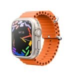 GSK9 Ultra SmartWatch (49mm) Silver + Orange Band 1