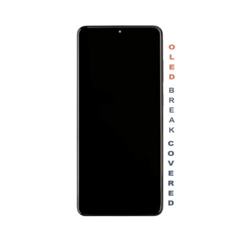 Samsung Galaxy S20 Plus 5G OLED Assembly +Frame +Fingerprint – Black (Original Size SO+)