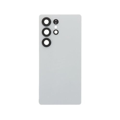 Samsung Galaxy S25 Ultra 5G Back Cover +Camera Lens – Titanium White Silver