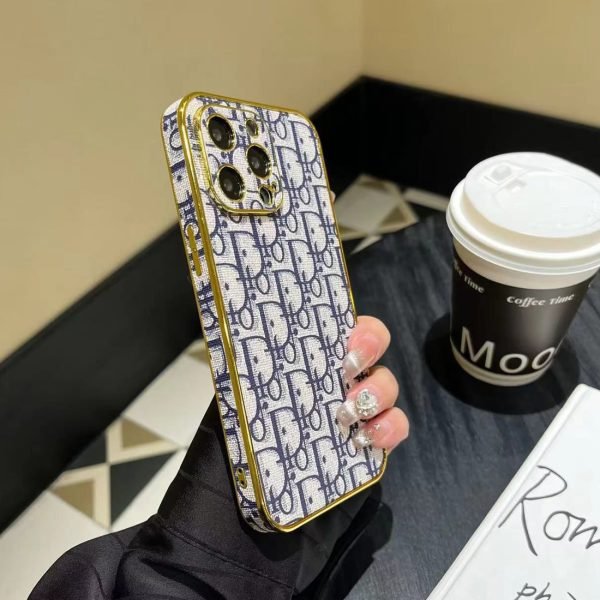 Blue Beige Dior Case