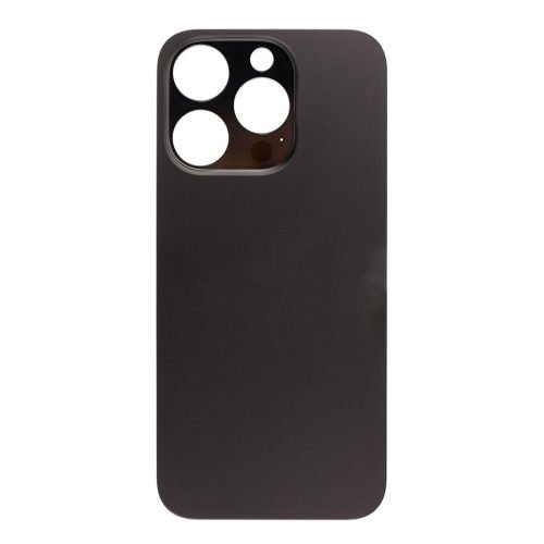 iPhone 15 Pro Back Glass +Steel Plate +Pre Installed MagSafe Magnet +NFC And Flashlight Flex (Black Titanium)