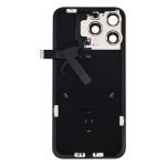 iPhone 15 Pro Max Back Glass +Steel Plate +Pre Installed MagSafe Magnet +NFC And Flashlight Flex (Blue Titanium)