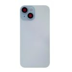 iPhone 15 plus Back Glass +Steel Plate +Pre Installed MagSafe Magnet +NFC And Flashlight Flex (Blue)