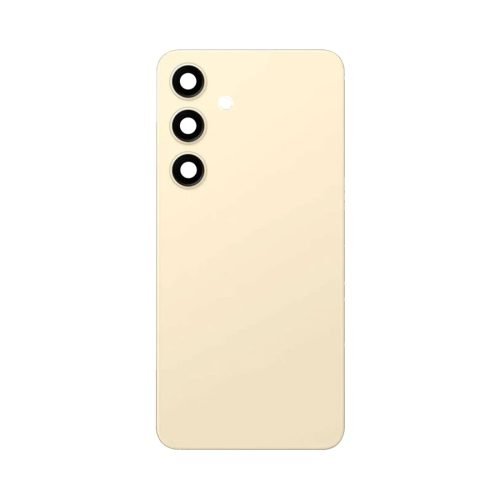 Samsung Galaxy S24 5G Back Glass +Camera Lens – Amber Yellow