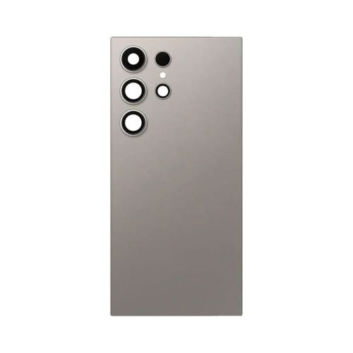 Samsung Galaxy S24 Ultra 5G Back Cover +Camera Lens – Titanium Grey