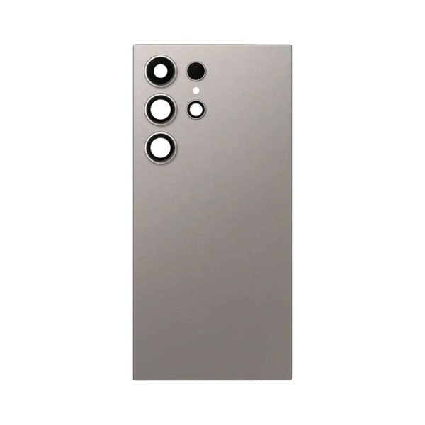 Samsung Galaxy S24 Ultra 5G Back Cover +Camera Lens – Titanium Grey