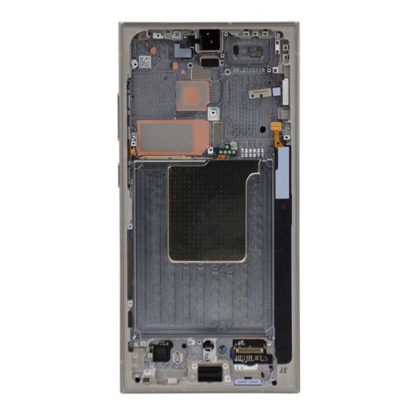 Samsung Galaxy S24 Ultra 5G OLED Assembly +Frame – Titanium Gray OEM