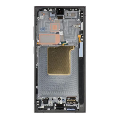 Samsung Galaxy S24 Ultra 5G OLED Assembly +Frame –Titanium Black (OEM)