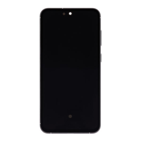 Samsung Galaxy S23 Fe 5G Oled Assembly +Frame +Fingerprint Graphite Original Size SO+
