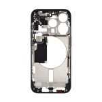 iPhone 15 Pro Mid Frame Housing + Small Parts – Black Titanium