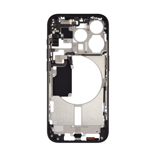 iPhone 15 Pro Mid Frame Housing + Small Parts – Black Titanium