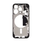 iPhone 15 Pro Mid Frame Housing + Small Parts –Black Titanium