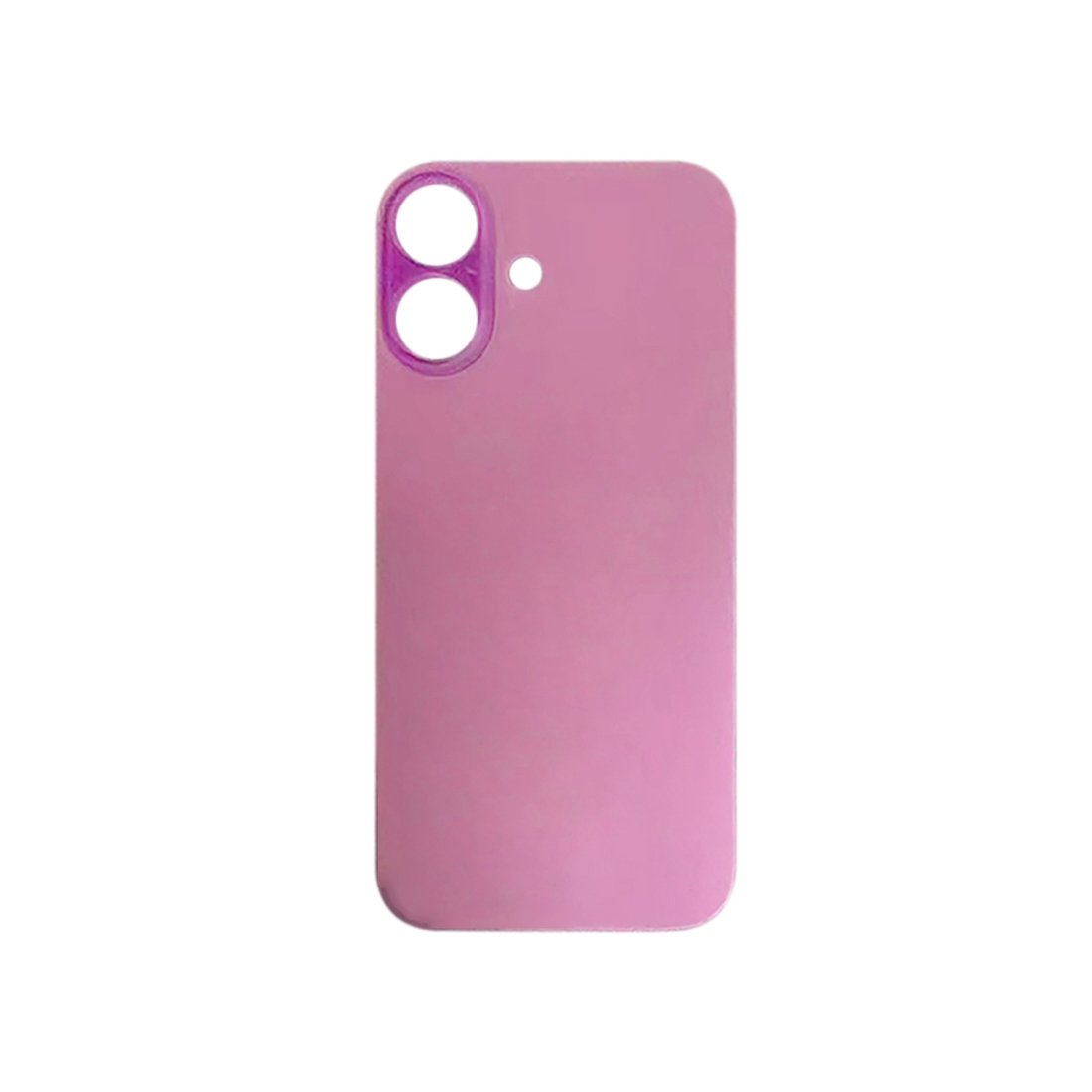 iPhone 16 Back Cover Pink (Large Camera Hole) iPhone 16 Back Cover Pink (Large Camera Hole)