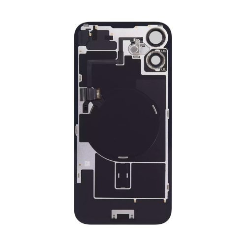 iPhone 16 Back Glass +Steel Plate +Pre Installed MagSafe Magnet +NFC And Flashlight Flex (Ultramine)