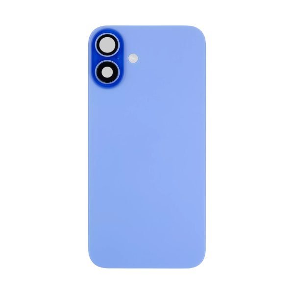 iPhone 16 Back Glass +Steel Plate +Pre Installed MagSafe Magnet +NFC And Flashlight Flex ultramarine