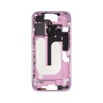 iPhone 16 Mid Frame Housing + Small Part Pink