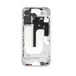 iPhone 16 Mid Frame Housing + Small Parts White