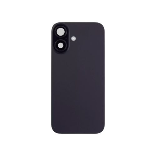 iPhone 16 Plus Back Glass +Steel Plate +Pre Installed MagSafe Magnet +NFC And Flashlight Flex (Black)