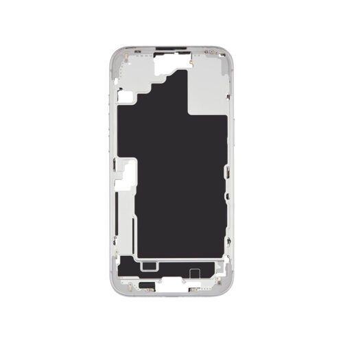 iPhone 16 Plus Mid Frame Housing + Small Parts White