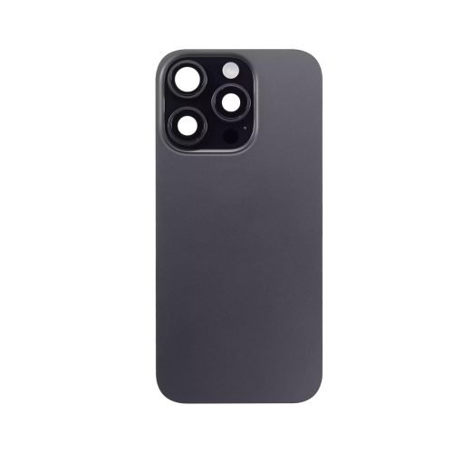 iPhone 16 Pro Back Glass +Steel Plate +Pre Installed MagSafe Magnet +NFC And Flashlight Flex (Black Titanium)