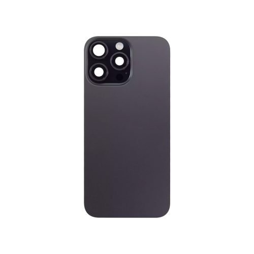 iPhone 16 Pro Max Back Glass +Steel Plate +Pre Installed MagSafe Magnet +NFC And Flashlight Flex (Black Titanium)