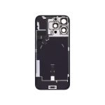 iPhone 16 Pro Max Back Glass +Steel Plate +Pre Installed MagSafe Magnet +NFC And Flashlight Flex White Titanium