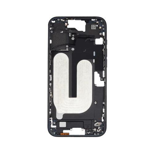 iPhone 16 Plus Mid Frame Housing + Small Parts Black
