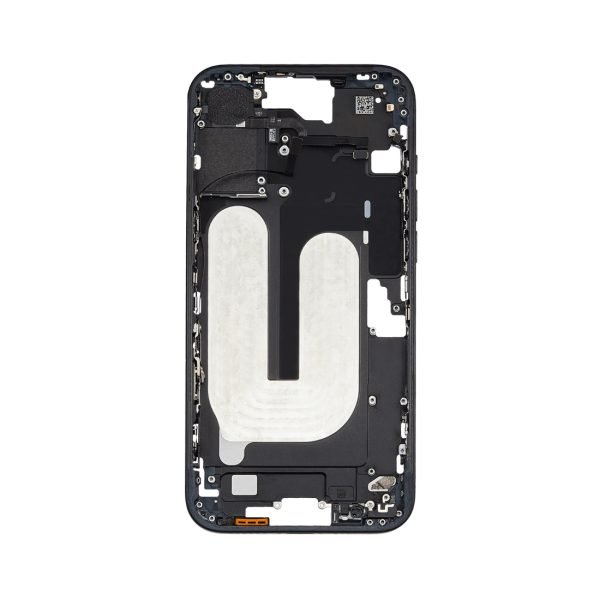 iPhone 16 Plus Mid Frame Housing + Small Parts Black