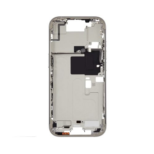 iPhone 16 Pro Mid Frame Housing + Small Parts WhiteTitanium