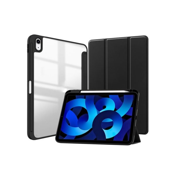 Acrylic 2 in 1 Side Sticker Case For iPad