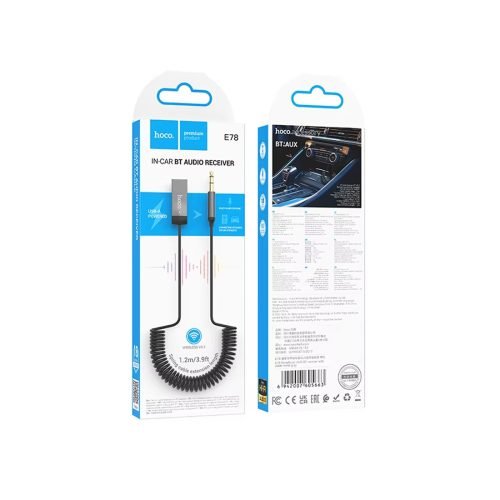 Hoco E78 Cable Jack 3.5 mm to Bluetooth Receiver